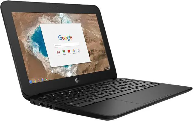 Alt view image 3 of 5 - HP 11 G5 (1FX82UT#ABA) Chromebook Intel Celeron N3060 (1.60 GHz) 4 GB LPDDR3 Memory 16 GB eMMC 11.6" Chrome OS