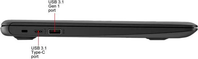 Alt view image 10 of 10 - HP Chromebook 11 G6 EE Chromebook 11 G6 EE