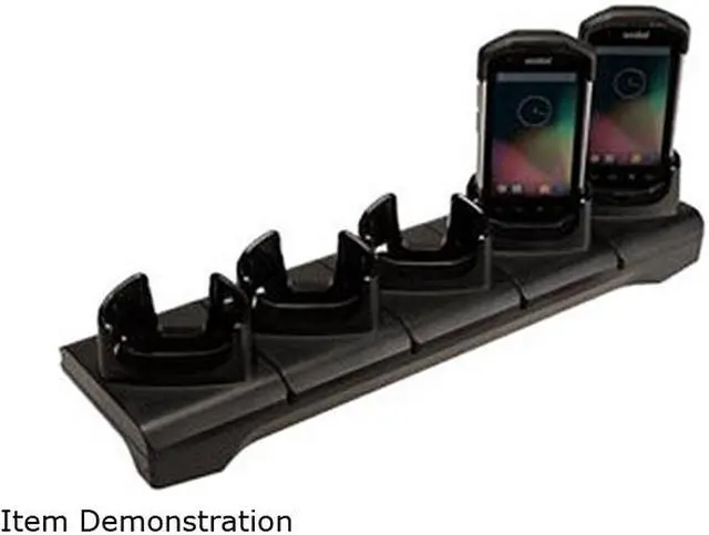Main image of Zebra CRD-TC7X-SE5C1-01 5-Slot Charge-Only ShareCradle for TC7X Series Mobile Computers