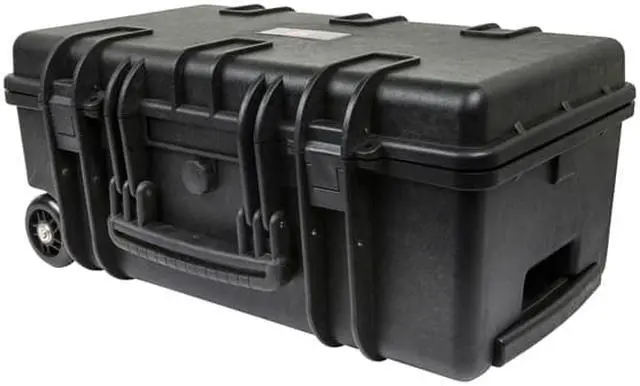 Alt view image 2 of 6 - Monoprice Weatherproof Hard Case - 22in x 14in x 10in With Customizable Foam, Shockproof, IP67, Customizable Name Plate