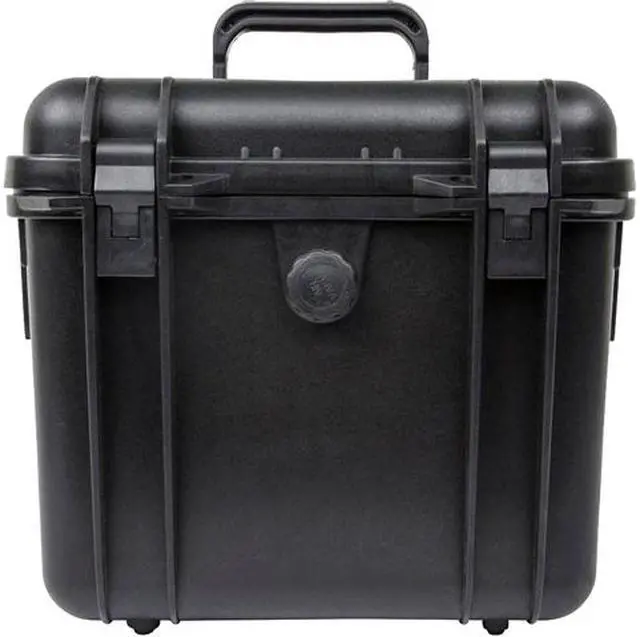 Main image of Monoprice Weatherproof Hard Case - 11in x 8in x 10in With Customizable Foam, Shockproof, IP67, Customizable Name Plate
