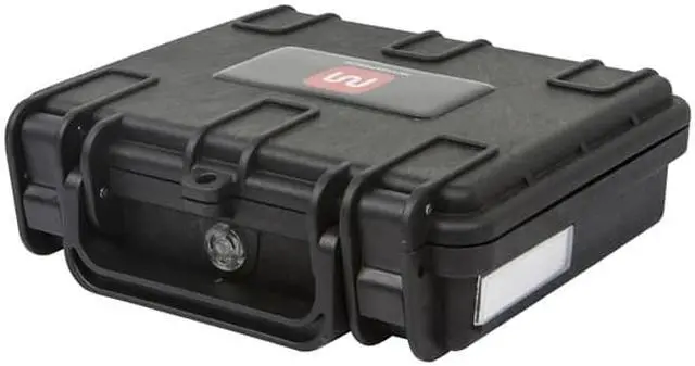 Alt view image 3 of 6 - Monoprice Weatherproof Hard Case - 7 x 6 x 2 in With Customizable Foam, Shockproof, Customizable Name Plate