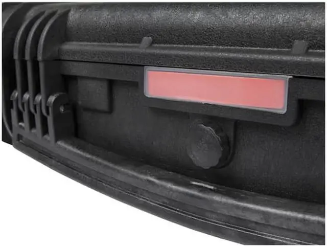 Alt view image 6 of 6 - Monoprice Weatherproof Hard Case - 47in x 16in x 6in With Wheels and Customizable Foam, IP67, Shockproof, Customizable Name Plate