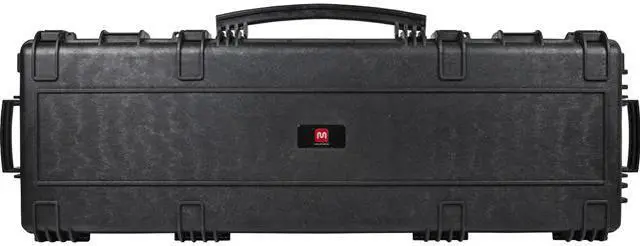 Main image of Monoprice Weatherproof Hard Case - 47in x 16in x 6in With Wheels and Customizable Foam, IP67, Shockproof, Customizable Name Plate