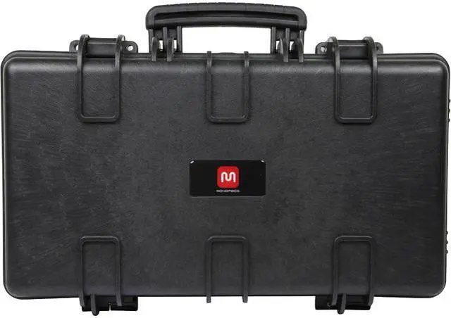 Main image of Monoprice Weatherproof Hard Case - 22in x 14in x 8in With Customizable Foam, IP67, Shockproof, Customizable Name Plate