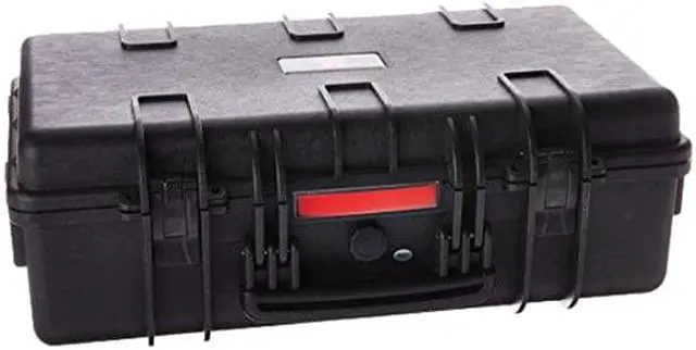 Alt view image 5 of 6 - Monoprice Weatherproof Hard Case - 22in x 14in x 8in With Customizable Foam, IP67, Shockproof, Customizable Name Plate