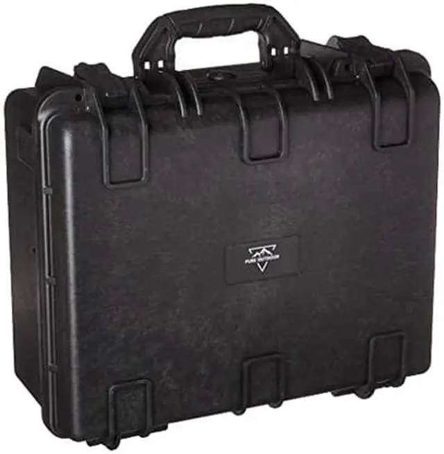 Alt view image 5 of 7 - Monoprice 18.86" x 16.34" x 8.54" Weatherproof Polypropylene Case With Customizable Foam Black 110622