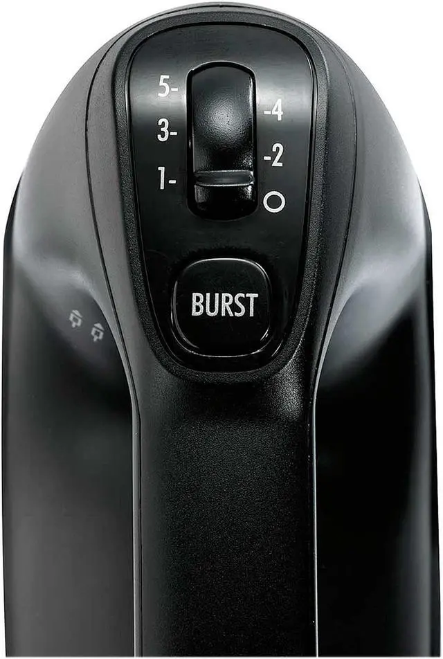 Alt view image 4 of 7 - hamilton beach 62651 professional 5 speed hand mixer, standard, black
