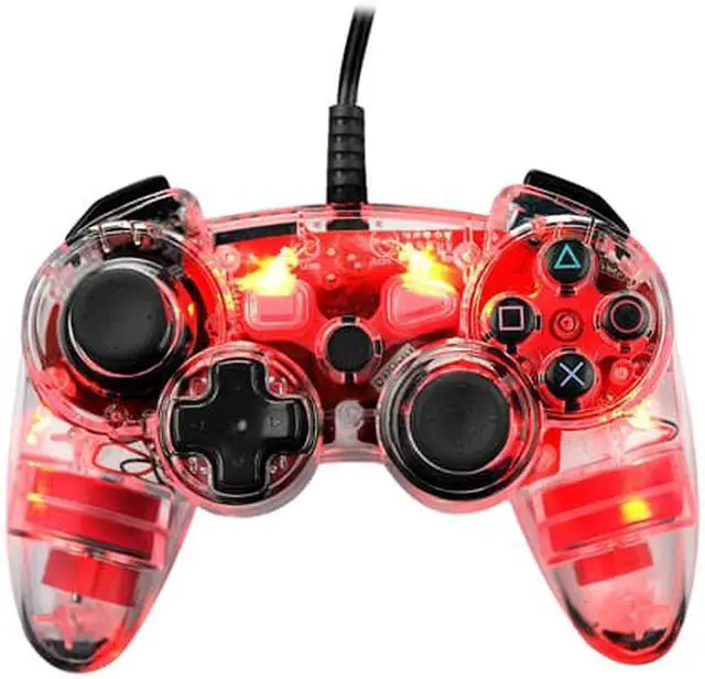 Alt view image 3 of 7 - PS3 Afterglow Pro Controller Playstation 3 After Glow in the Dark Control Pad (Asst. Color)