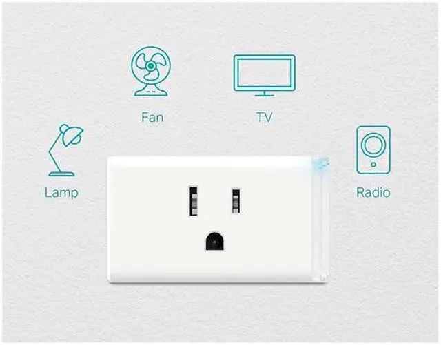 Alt view image 2 of 5 - Kasa Smart WiFi Plug Lite by TP-Link - 12 Amp & Reliable Wifi Connection, Compact Design, No Hub Required, Works With Alexa Echo & Google Assistant (HS103)