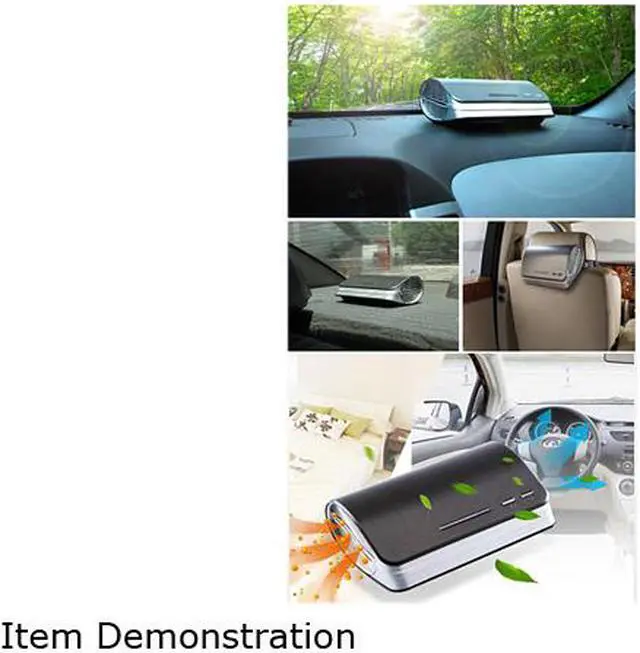 Alt view image 3 of 6 - Smart Air Purifier, Car Home Ozone Purifier UVC Ultraviolet Lamp Sterilization PM2.5