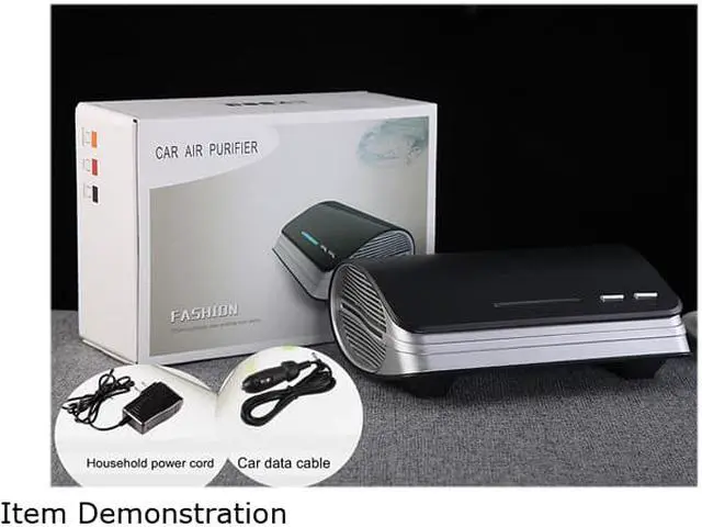 Alt view image 6 of 6 - Smart Air Purifier, Car Home Ozone Purifier UVC Ultraviolet Lamp Sterilization PM2.5