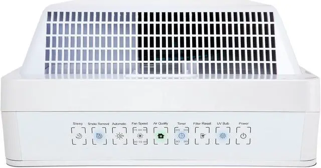 Alt view image 2 of 3 - Whynter AFR-425-PW EcoPure HEPA System Air Purifier - Pearl