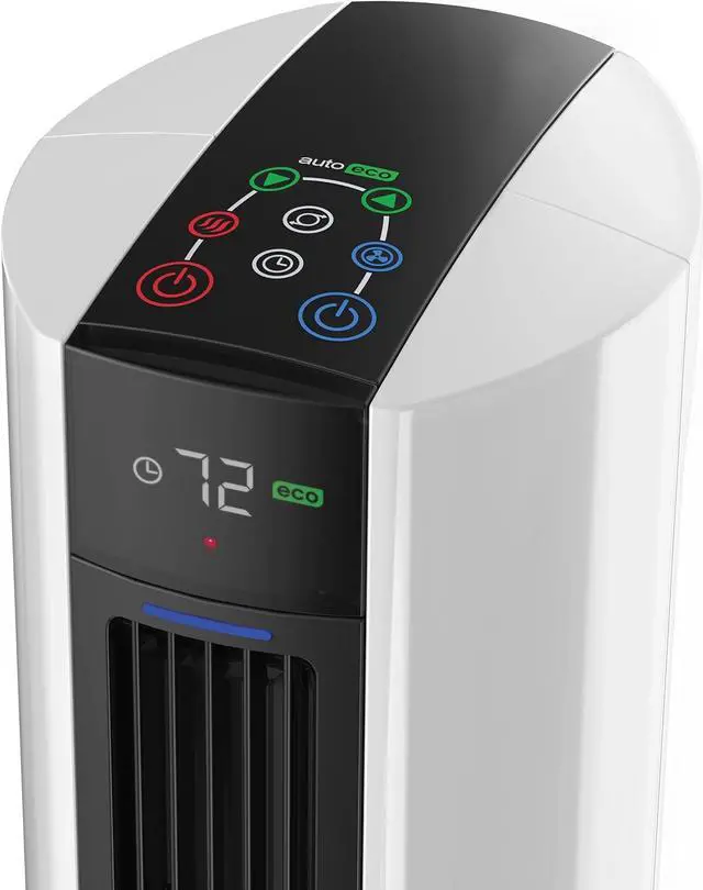Alt view image 6 of 8 - Lasko 1500W Electric All Season Tower Fan & Space Heater with Timer and Remote (FH500)