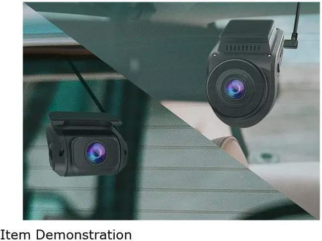 Alt view image 6 of 7 - Vantrue S1 4k Dash Cam, Dual 1080P Front and Rear Dash Camera with GPS, Support 256GB Max, Near 360° Wide Angle, Capacitor, Sony Night Vision, 24 Hours Parking Mode, Motion Sensor, Loop Recording
