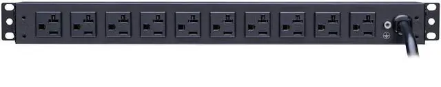 Alt view image 3 of 3 - CyberPower Basic PDU20B4F10R 14-Outlets PDU