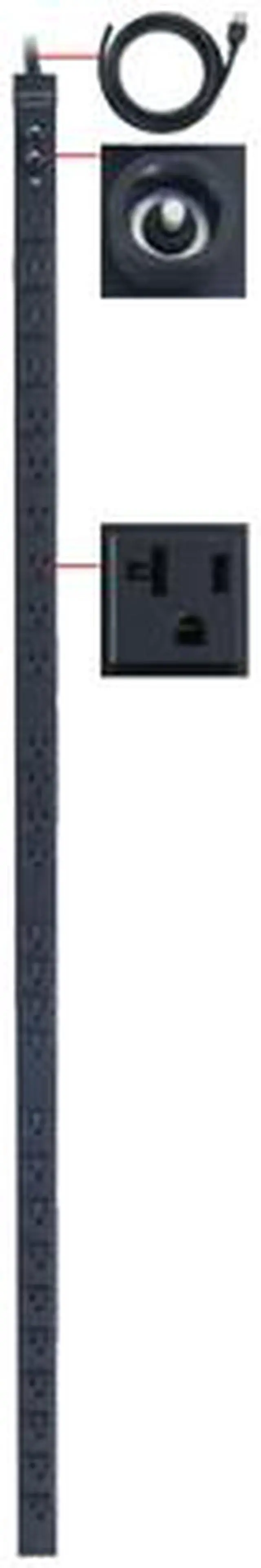 Alt view image 2 of 2 - CyberPower Basic PDU30BVT28F 28-Outlets PDU