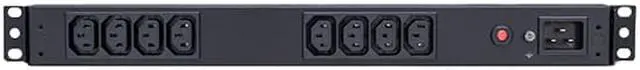 Alt view image 4 of 4 - CyberPower Basic PDU20BHVIEC8R 8-Outlets PDU