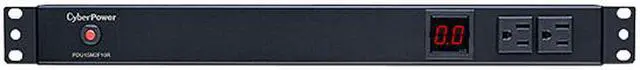 Alt view image 2 of 4 - CyberPower Metered PDU15M2F10R 12-Outlets PDU