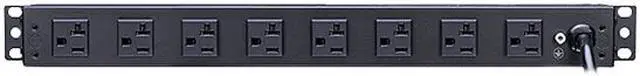Alt view image 4 of 4 - 20A METERED PDU 1U 10 OUT 5-20R