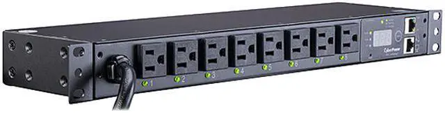Main image of CyberPower Switched PDU RM 1U PDU15SW8FNET 15A 8-Outlet