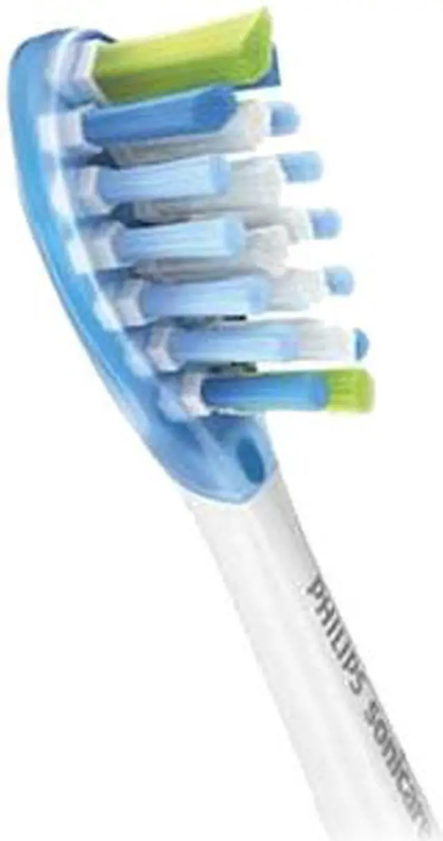 Alt view image 4 of 4 - Philips Sonicare C3 HX9042/65 Replacement Toothbrush Head - 2 Pack (White)