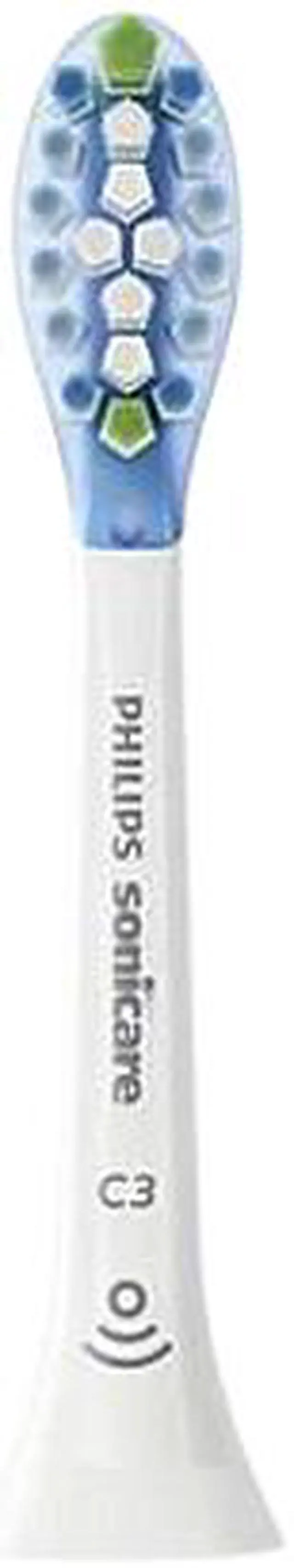 Alt view image 2 of 4 - Philips Sonicare C3 HX9042/65 Replacement Toothbrush Head - 2 Pack (White)