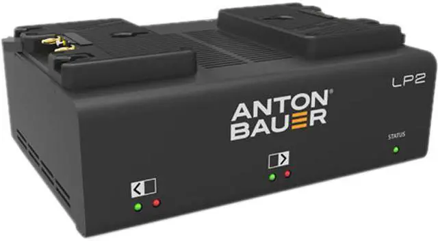 Main image of Anton Bauer LP2 Low Profile Dual Gold-Mount Battery PowerCharger #8475-0125