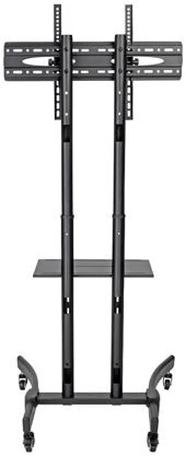 Alt view image 5 of 6 - Tripp Lite Tv Mobile Flat-Panel Floor Stand Cart Height Adjustable Lcd- 37" To 70" Tvs And Monitors