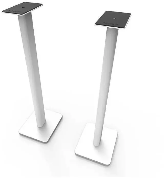 Alt view image 2 of 3 - Kanto SP Series  32" Tall Bookshelf Speaker Floor Stands (Pair) SP32PLW - White
