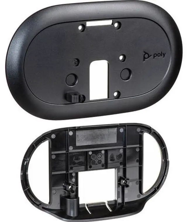 Alt view image 2 of 3 - HP Poly 874P8AA Wall Mount for Touch Panel - Black