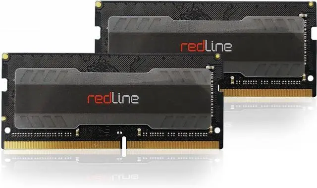 Main image of Mushkin Enhanced Redline 64GB (2 x 32GB) 262-Pin DDR5 SO-DIMM DDR5 4800 (PC4 38400) Memory (Notebook Memory) Model MRA5S480FFFD32GX2