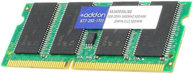 Main image of 8gb Ddr3-1600mhz Pc12800 204pin Low Power 1.35v Sodimm