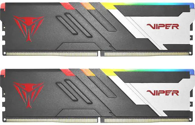 Main image of Patriot Memory Viper Venom RGB DDR5 RAM 64GB (2X32GB) 6000MT/s CL36 UDIMM Desktop Gaming Memory Kit - PVVR564G600C36K