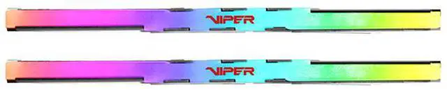 Alt view image 2 of 10 - Patriot Memory Viper Venom RGB DDR5 RAM 64GB (2X32GB) 6000MT/s CL36 UDIMM Desktop Gaming Memory Kit - PVVR564G600C36K