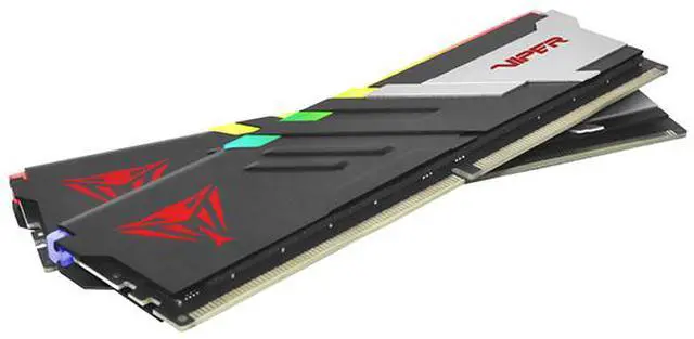 Alt view image 4 of 10 - Patriot Memory Viper Venom RGB DDR5 RAM 64GB (2X32GB) 6000MT/s CL36 UDIMM Desktop Gaming Memory Kit - PVVR564G600C36K