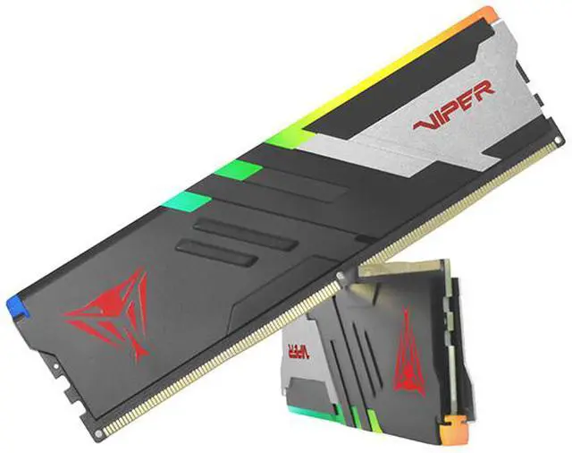 Alt view image 7 of 10 - Patriot Memory Viper Venom RGB DDR5 RAM 64GB (2X32GB) 6000MT/s CL36 UDIMM Desktop Gaming Memory Kit - PVVR564G600C36K