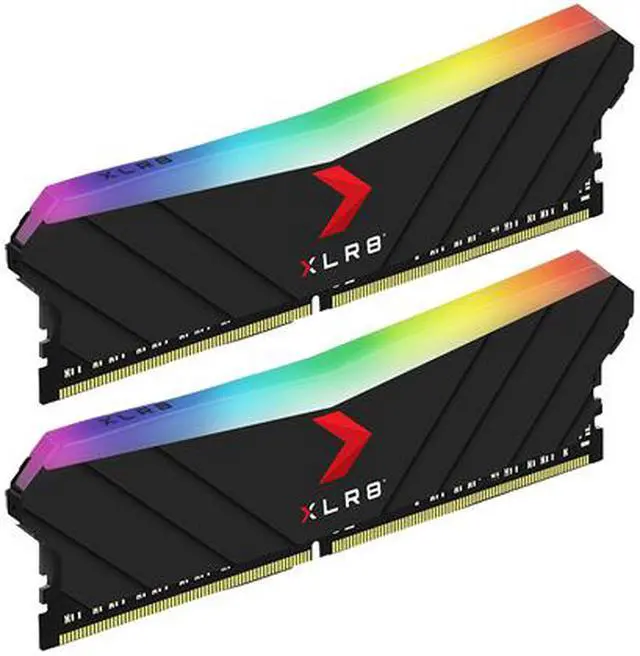 Alt view image 3 of 8 - PNY XLR8 Gaming EPIC-X RGB 32GB (2 x 16GB) DDR4 3200MHz 288-pin DIMM Memory Kit MD32GK2D4320016XRGB
