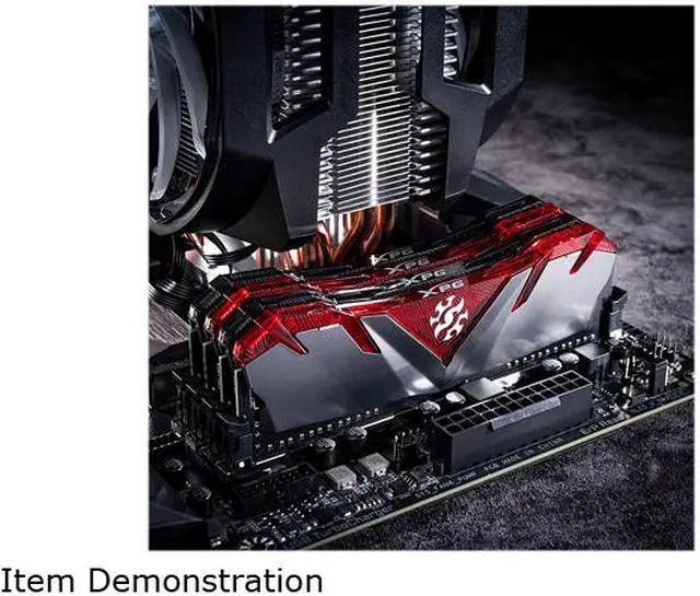 Alt view image 5 of 6 - XPG GAMMIX D30 Desktop Memory: 32GB (2x16GB) DDR4 3200MHz CL16 Red