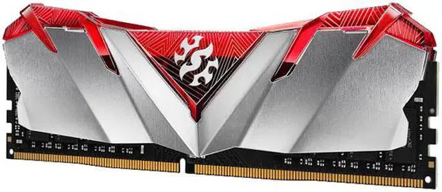 Alt view image 3 of 6 - XPG GAMMIX D30 Desktop Memory: 32GB (2x16GB) DDR4 3200MHz CL16 Red