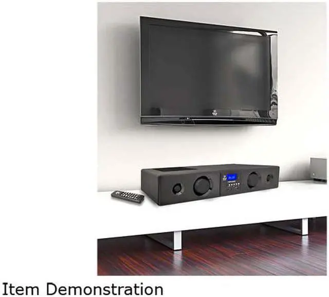 Alt view image 5 of 5 - Pyle PSBV200BT 24" 300W Bluetooth 3D Dolby 5.1 Soundbar Speaker System w/Remote