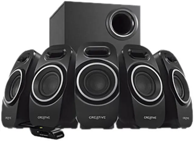 Main image of Creative A Series A550 5.1 Speaker System - Black