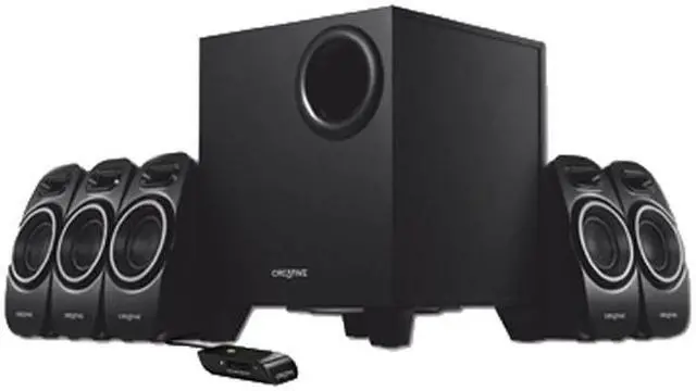 Alt view image 2 of 3 - Creative A Series A550 5.1 Speaker System - Black