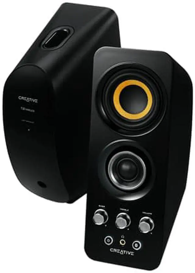 Alt view image 3 of 5 - Creative T30 Wireless Bluetooth NFC 2.0 Speaker System, 51MF1655AA001