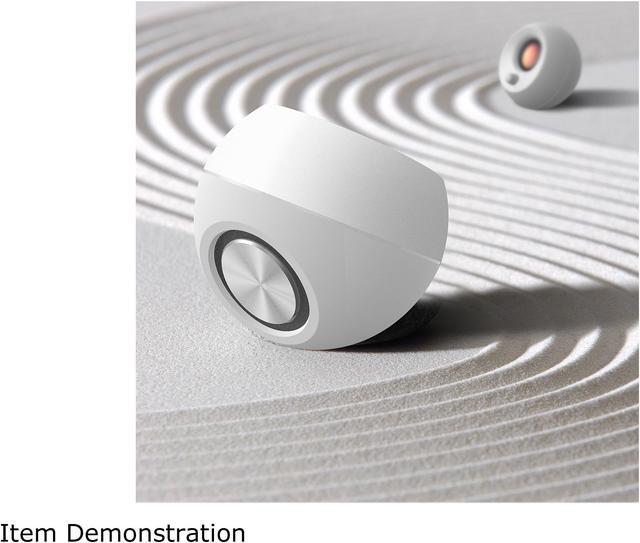 Alt view image 4 of 5 - Creative Pebble V2 USB-Powered Desktop Speakers with Far-Field Drivers and Passive Radiators for PCs and Laptops (White)