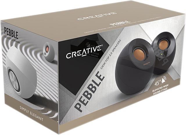 Creative Labs Creative Pebble USB 2.0 Desktop Speakers (Black)