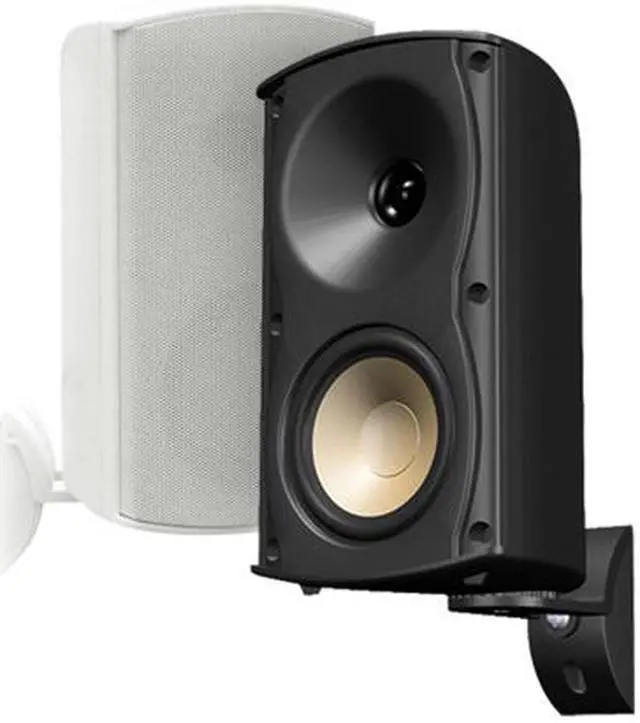 Alt view image 2 of 2 - OSD Audio AP490 4" 100W Weatherproof Outdoor Patio Speaker, Pair, Black