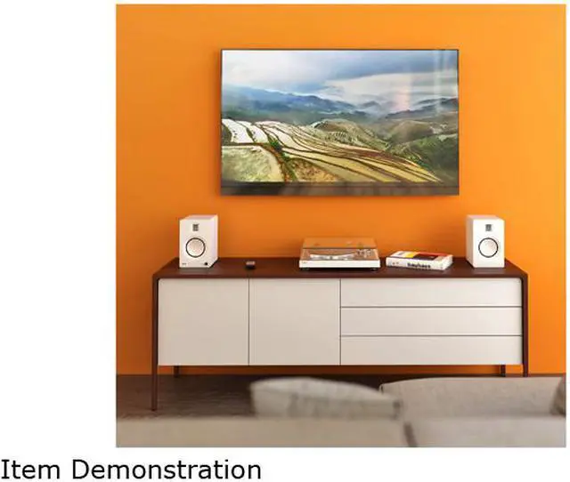 Alt view image 6 of 7 - Kanto TUK Premium Powered Speakers - Pair (Matte White)