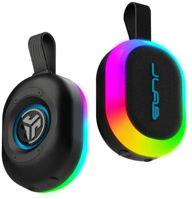 Alt view image 6 of 7 - JLab Pop Party Portable Bluetooth Speaker System - 5 W RMS - Black - 100 Hz to 20 kHz - Battery Rechargeable
