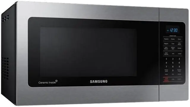 Alt view image 2 of 6 - Samsung MG11H2020CT/AA 1.1 cu. ft Counter Top Microwave with Grilling Element